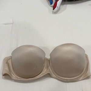 Beige Bra with Pink Tag